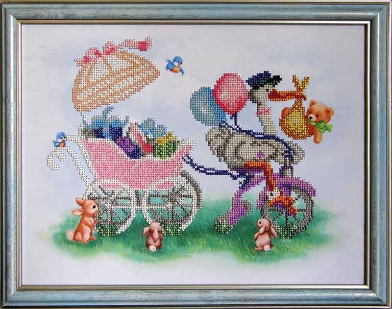 

СД-08. Схема для вишивки бісером Донечку замовляли