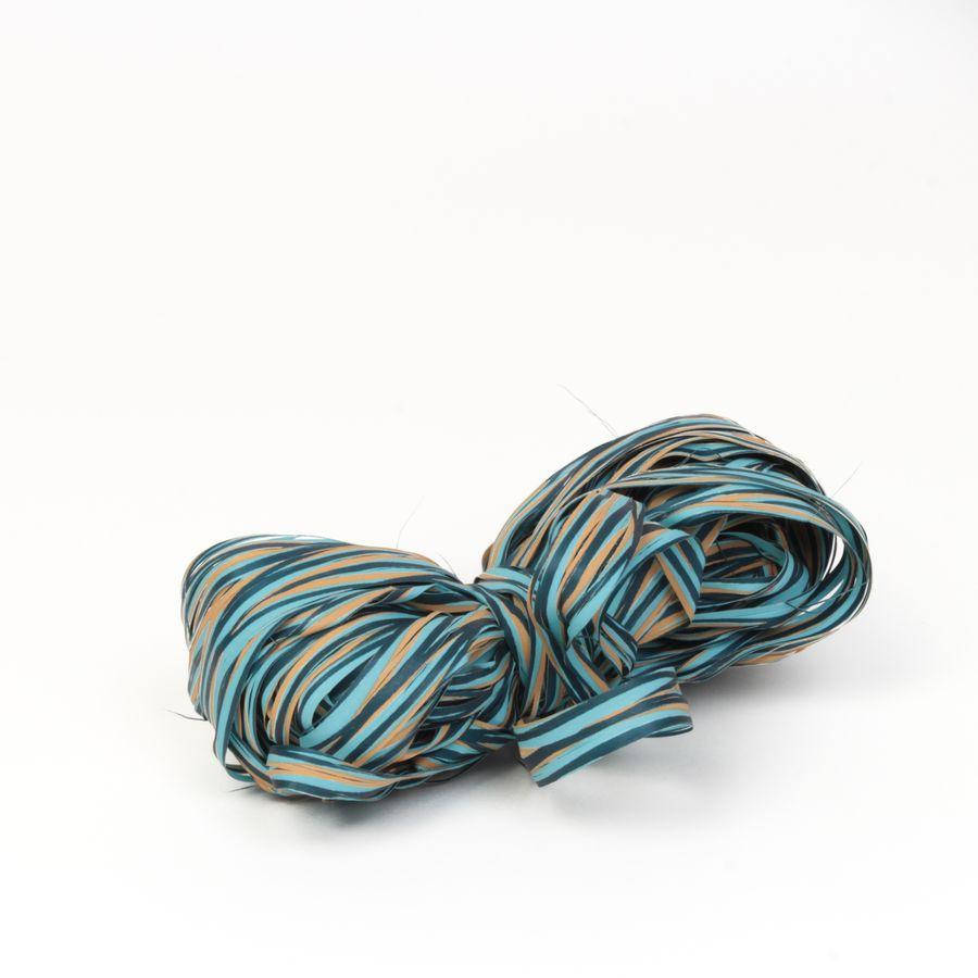 

Рафия 12 мм (20 м), трио "BLU"