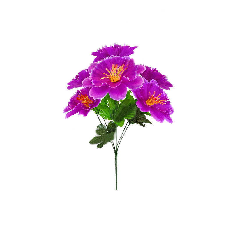 

Искусственные цветы Букет Гибискуса, 6 голов, 390 мм