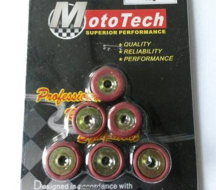 

Ролики вариатора YAMAHA 5,5г (15*12) "MotoTech"