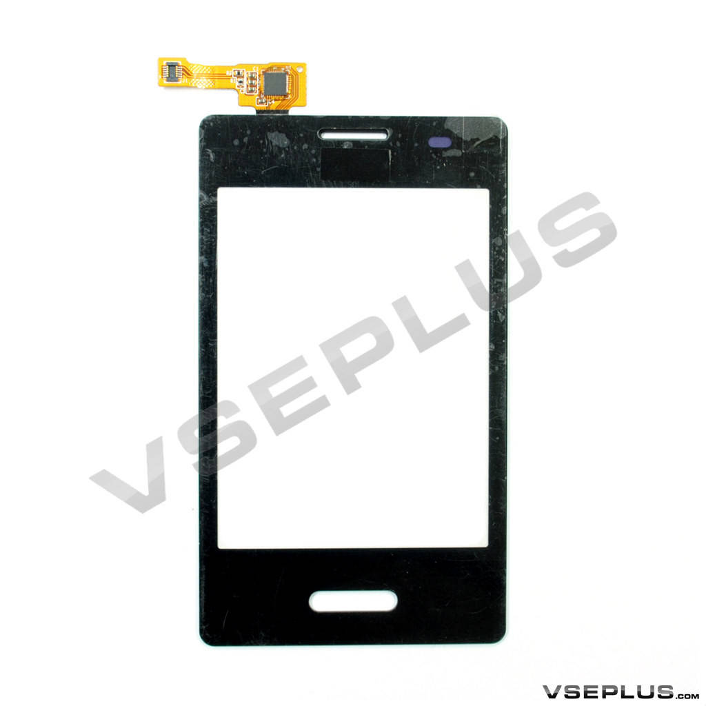

Тачскрин (сенсор) LG E400 Optimus L3, черный