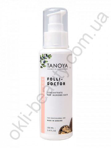 

Tanoya Фолли-доктор - концентрат против врастания волос, 100 мл