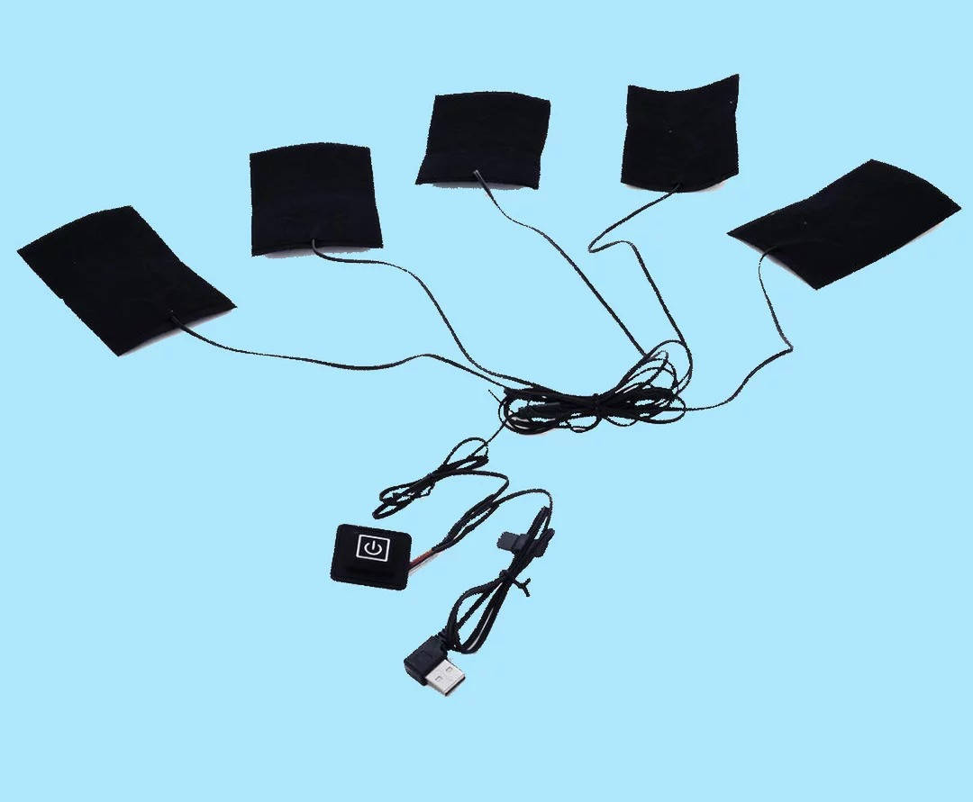 

Проводные нагревательные пластины для тела, usb