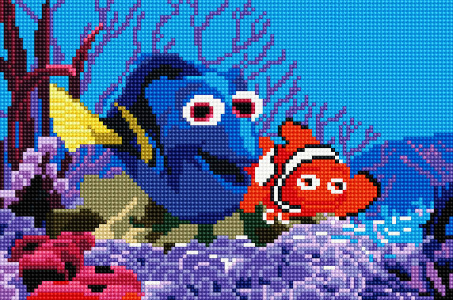 

Алмазная мозаика ColorArt Немо 20x30см DT705