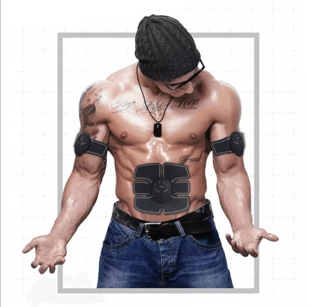 

Миостимулятор тренажер для пресса и рук EMS Smart Fitness