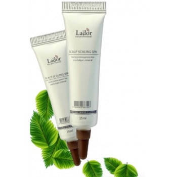 

Очищение кожи головы в ампулах LADOR Scalp Scaling Spa Ample