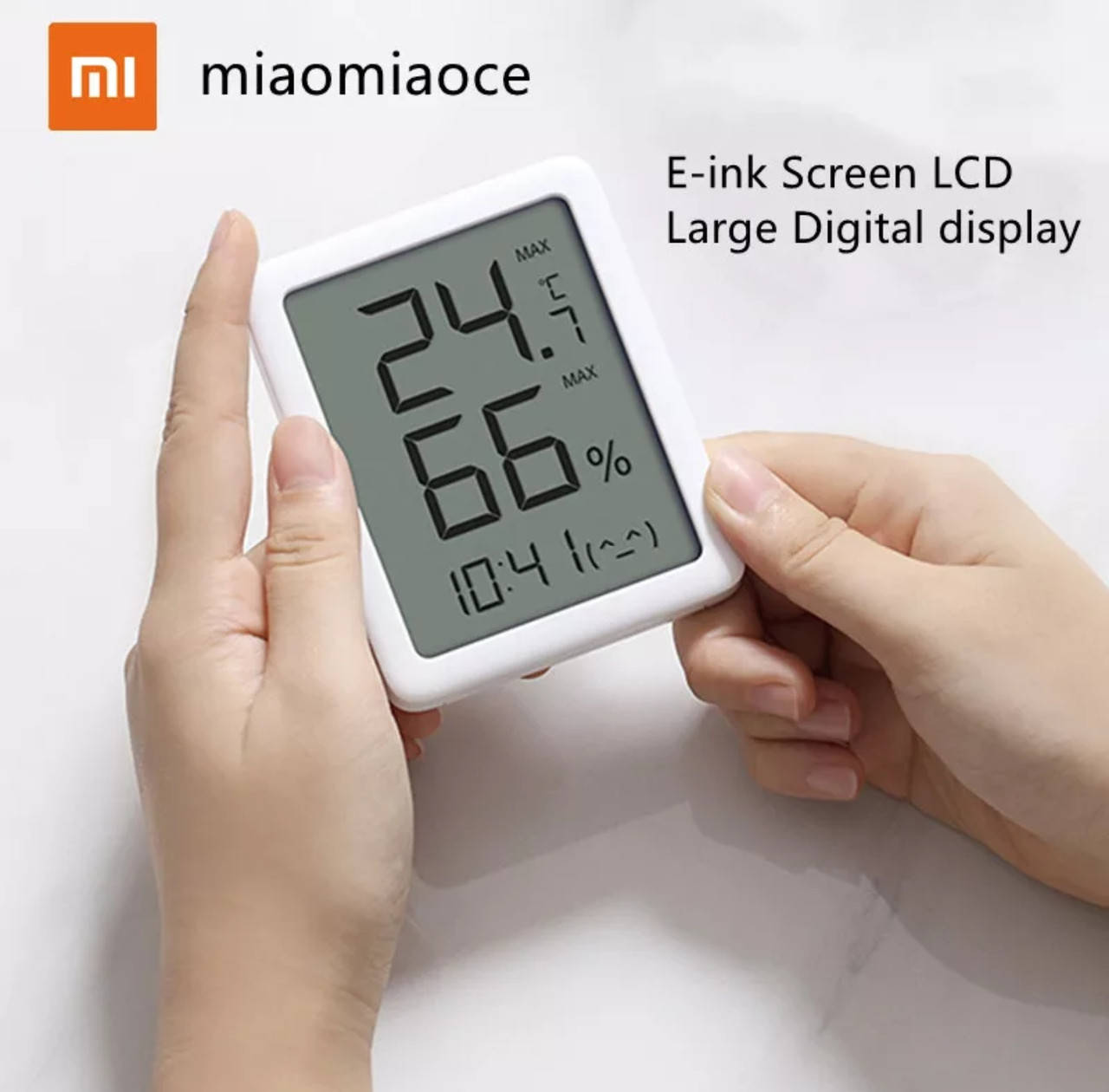 

Термометр гигрометр часы Xiaomi Mijia MHO-C601