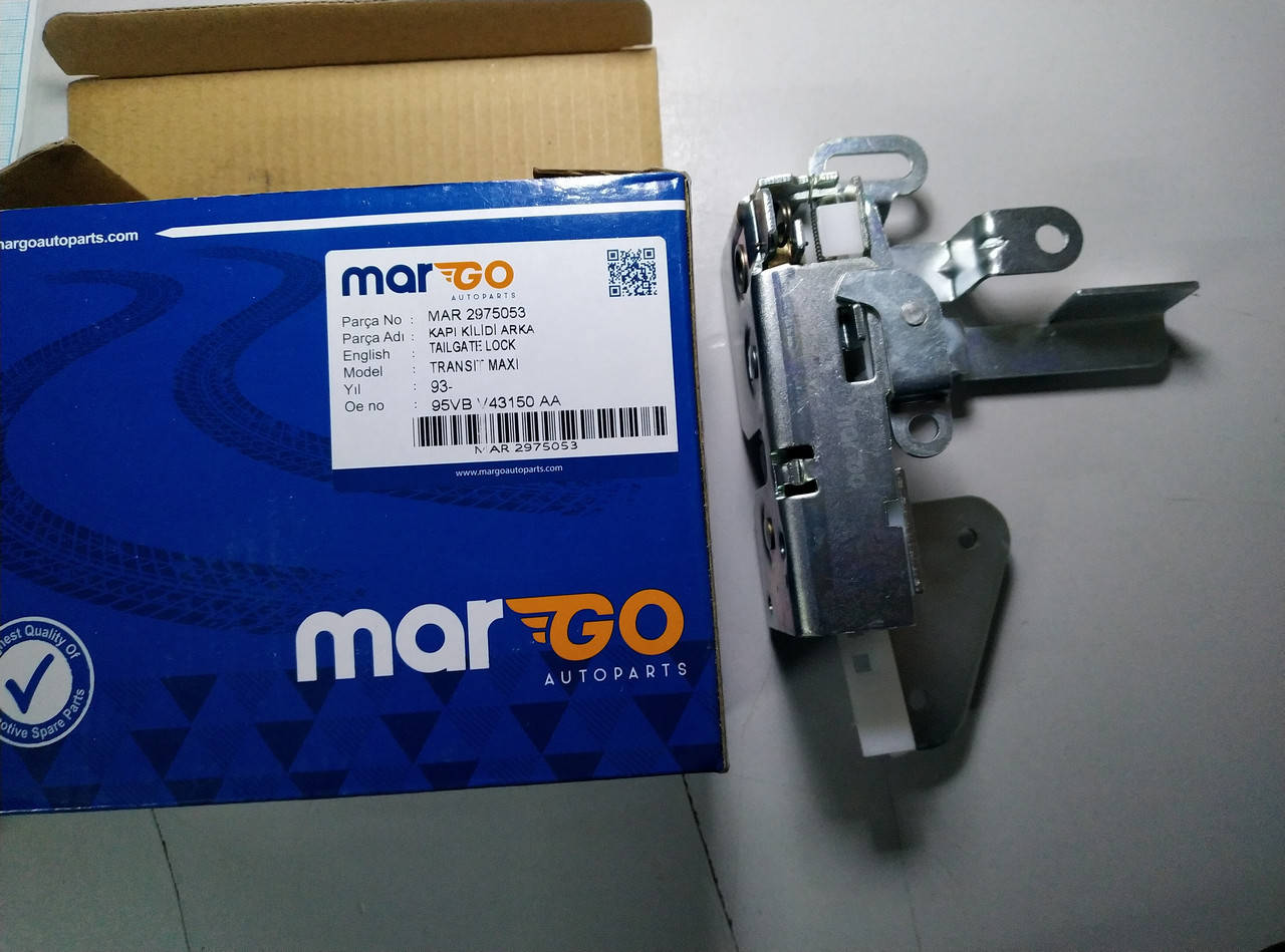 

Замок задней двери (ляды) MARGO 2975053 открывается вверх FORD TRANSIT 86-00
