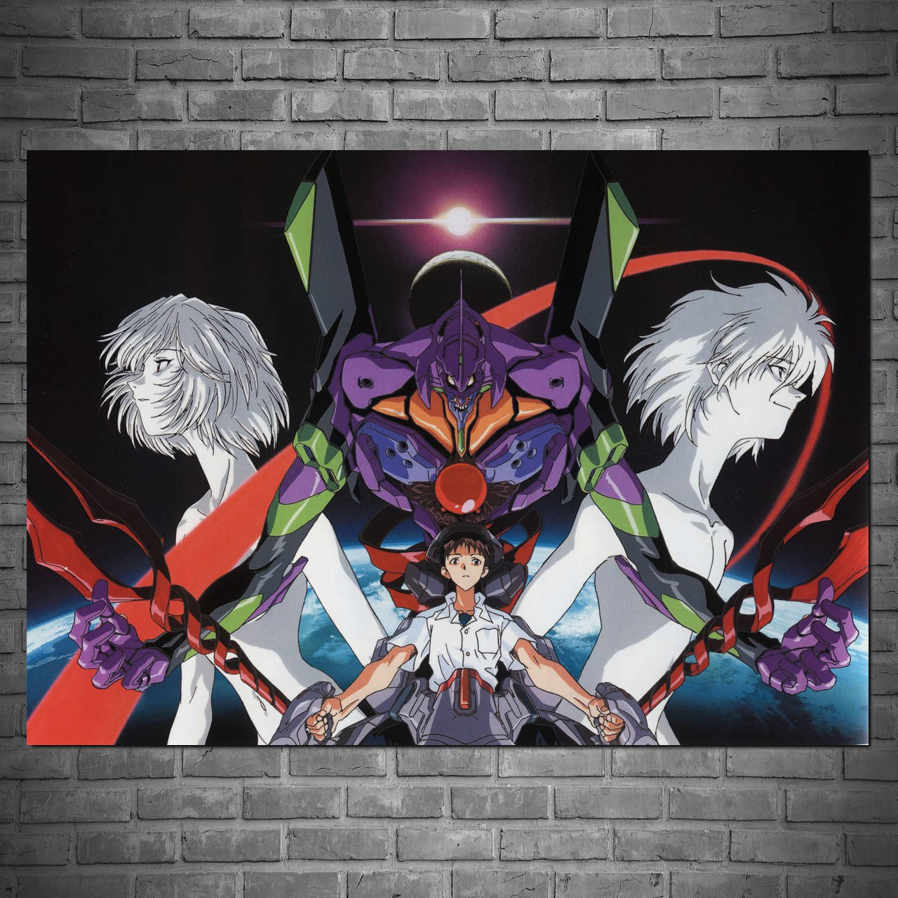 

Плакат "Евангелион, Neon Genesis Evangelion" (артикул 4086) 42, Полуглянец, 30