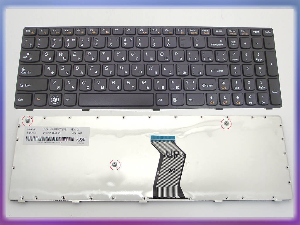 

Клавиатура для LENOVO B590 ( RU Black ), Черный