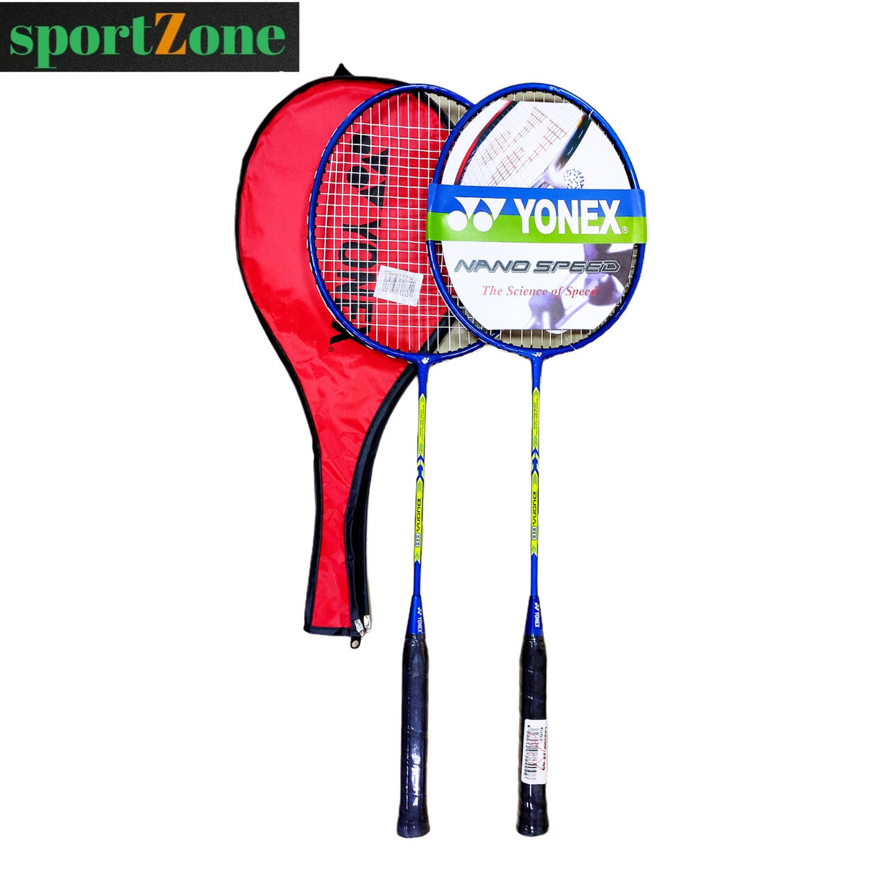 

Набор ракеток (2 шт.) для бадминтона Yonex FashionSports Y-F34 в чехле, Синий