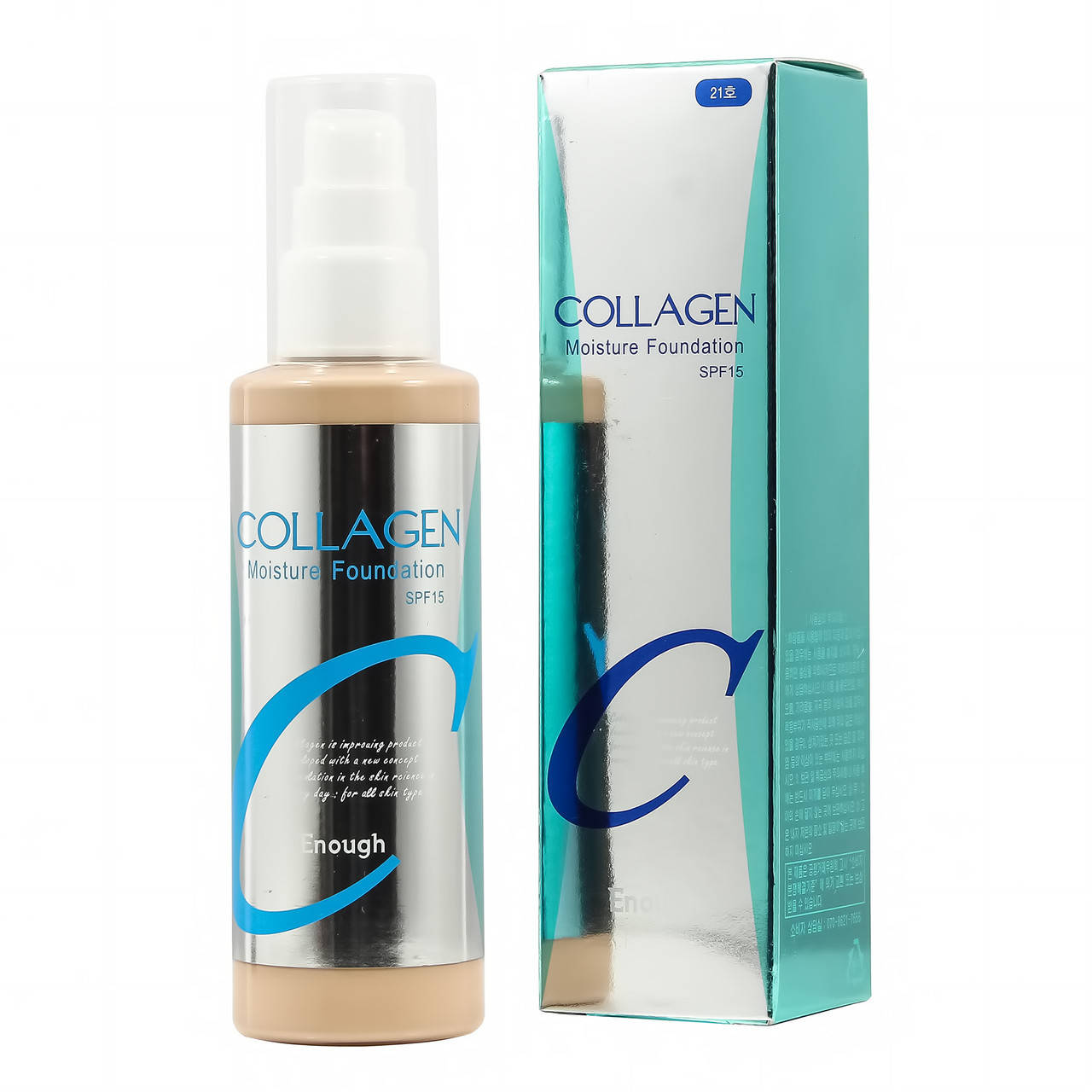 

Увлажняющий тональный крем с коллагеном Enough Collagen Moisture Foundation