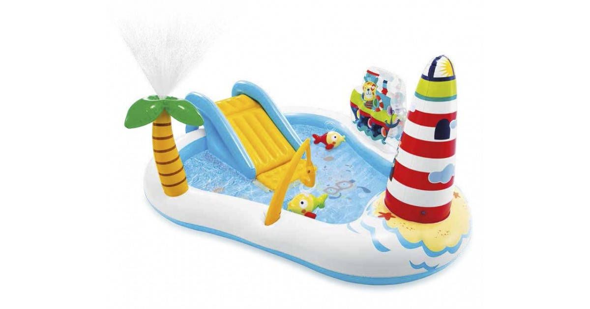 

Надувной игровой центр Intex 57162 «Веселая Рыбалка», 218 x 188 x 99 см