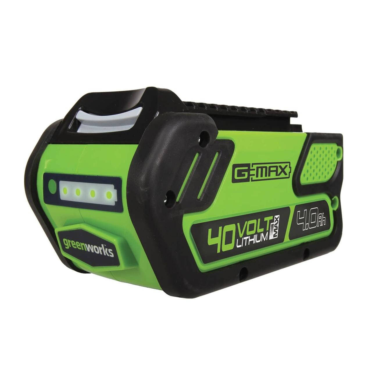 

Аккумуляторы Greenworks G MAX G40B4 40 V