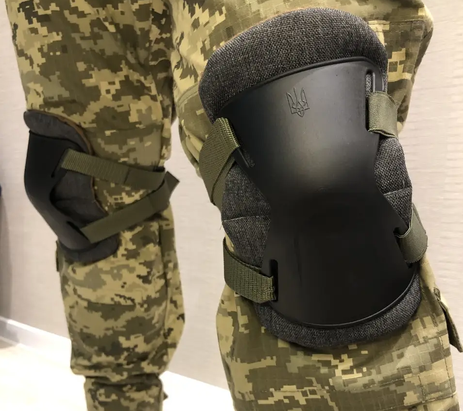 

Военные защитные тактические наколенники пара защита для колен армейские защитные наколенники с Гербом Украины