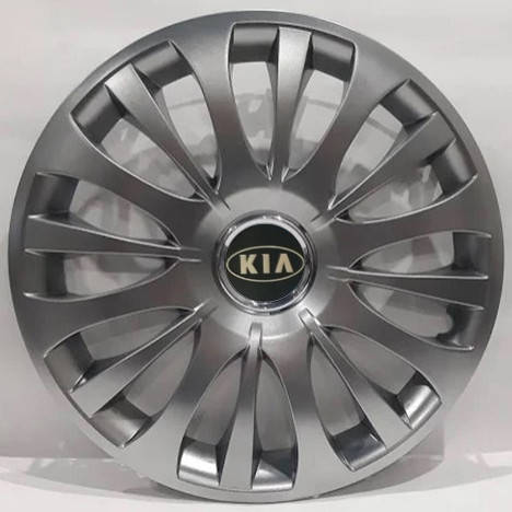 

Колпаки Kia R15 серебро - (SJS ke2175) - комплект (4 шт.)