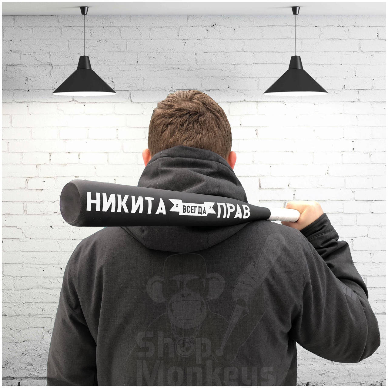 

Именная Бейсбольная Бита | Никита всегда прав