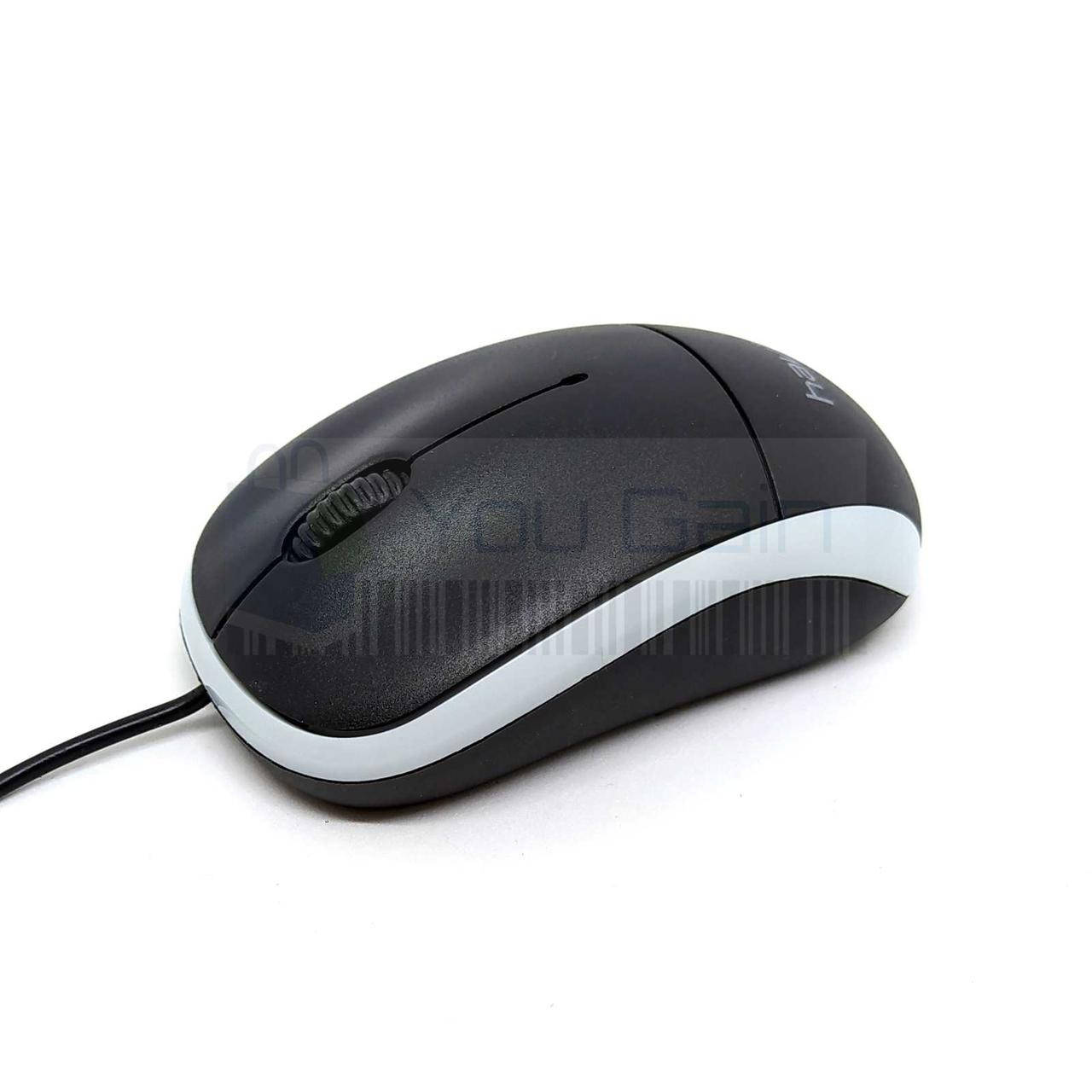 

Мышь компьютерная проводная Havit HV-MS851 USB. Серая, Светло-серый