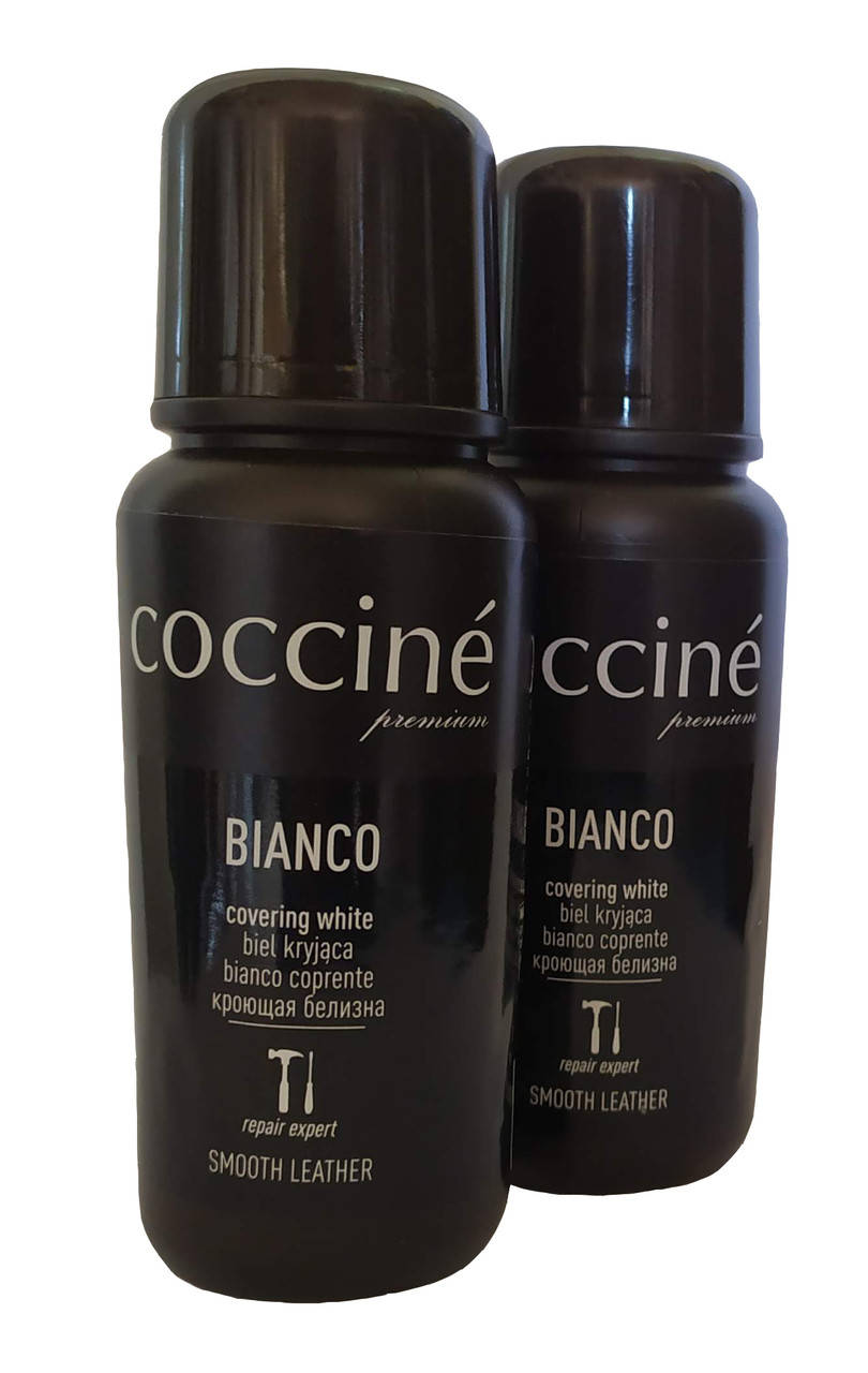 

Крем краска жидкая Белая для гладкой кожи Кочине Bianco Coccine 75мл, Белый