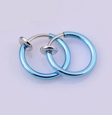 

Пирсинг Кольцо Обманка для Носа Уха Губы Клипса Колечко