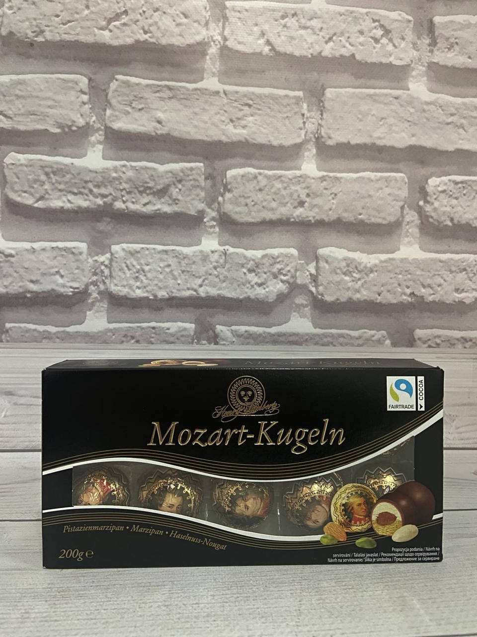

Конфеты шоколадные Mozart-Kugeln с марципаном 200 г