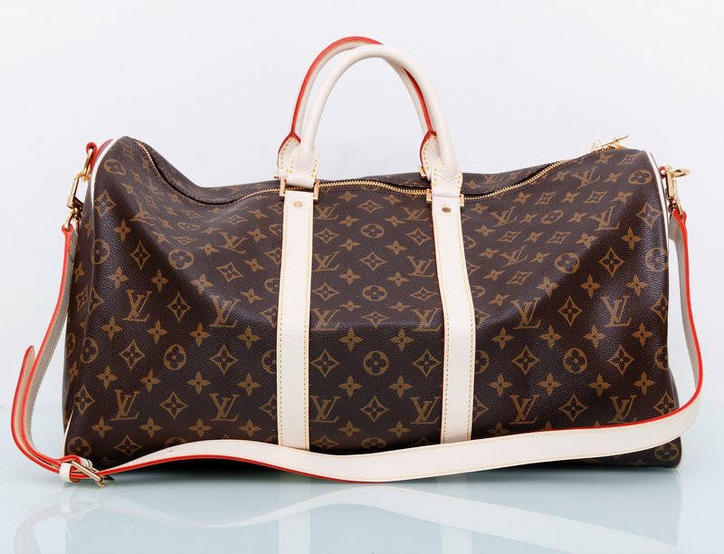 

Дорожная Сумка женская Louis Vuitton коричневая спортивная, Коричневый
