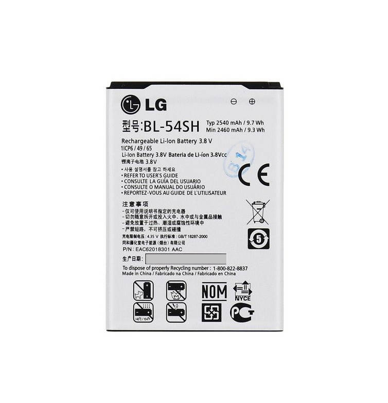 

Аккумулятор BL-54SH для LG Max X155 2540 mAh (03627-6)