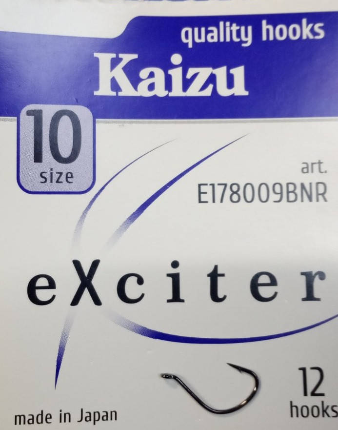 

Крючки рыболовные фидерные eXciter Kaizu №6