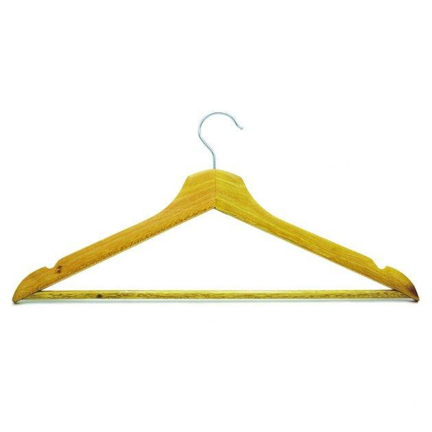 

Вешалка для одежды деревянная Мой Дом 44.5х23х1.2 см (RE05210)