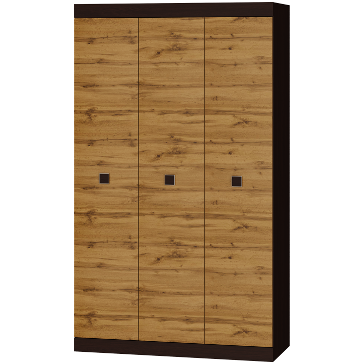 

Шкаф распашной Соната-1200 (1200х500х2055) ВЕНГЕ ТЕМНЫЙ+ДУБ КРАФТ ЗОЛОТОЙ