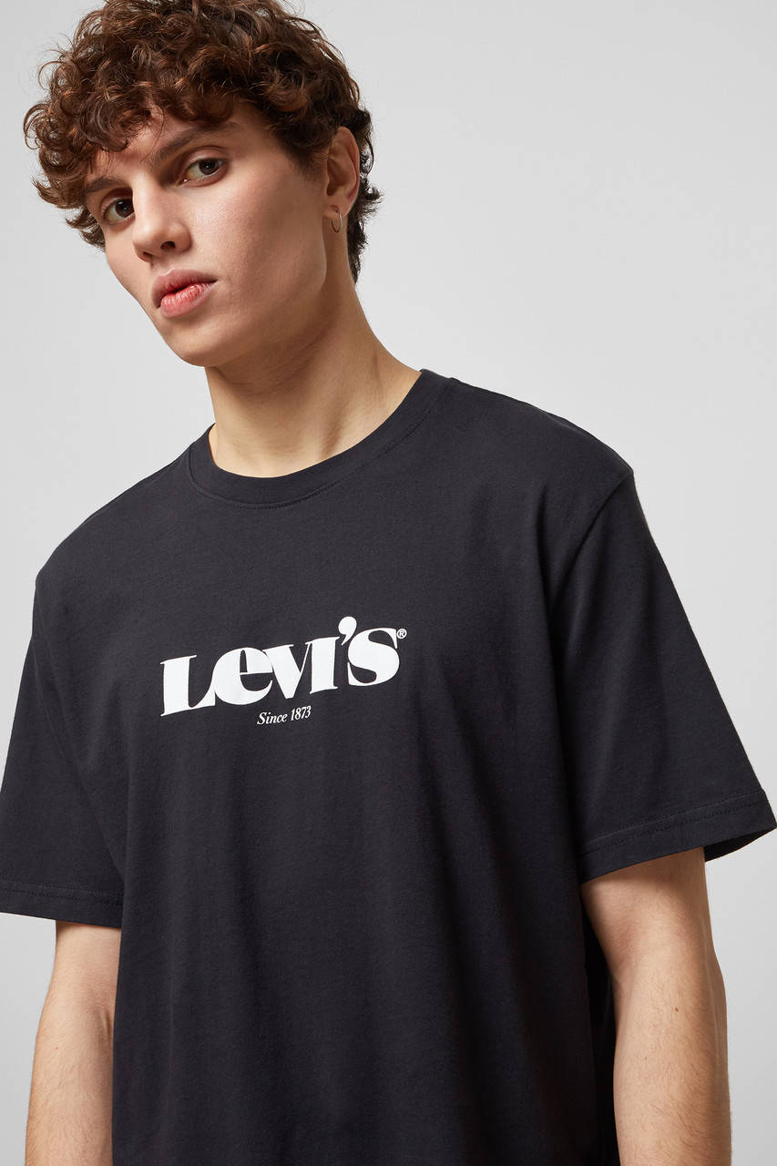 

Футболка мужская Levis, черная левис M