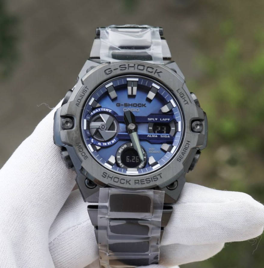 

Часы Casio G-SHOCK GST-B400BD-1A2 Bluetooth SLIM G-Steel Carbon Core Guard