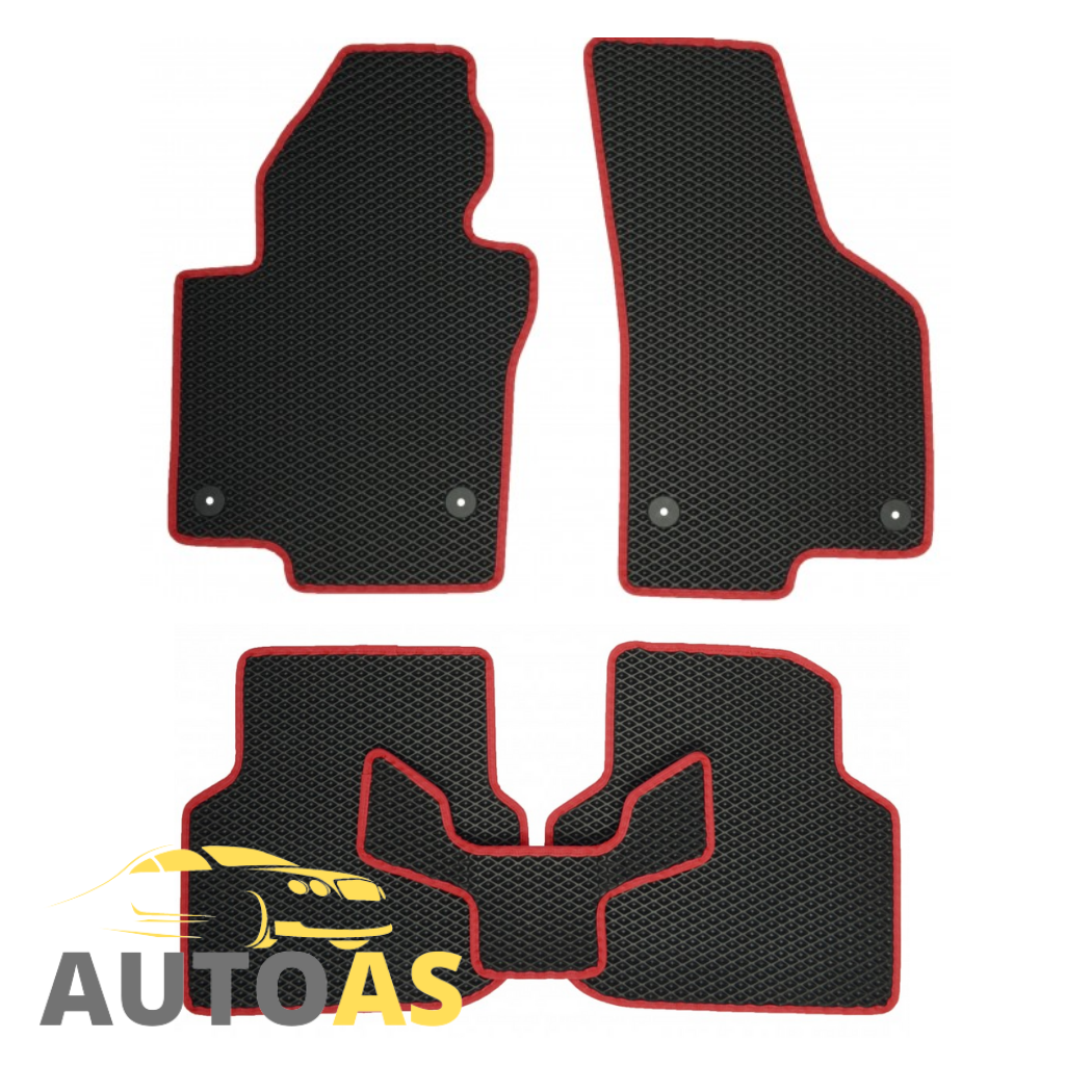 

Коврики в салон EVA для Volkswagen Jetta / Фольксваген Джета(2010-), Черный
