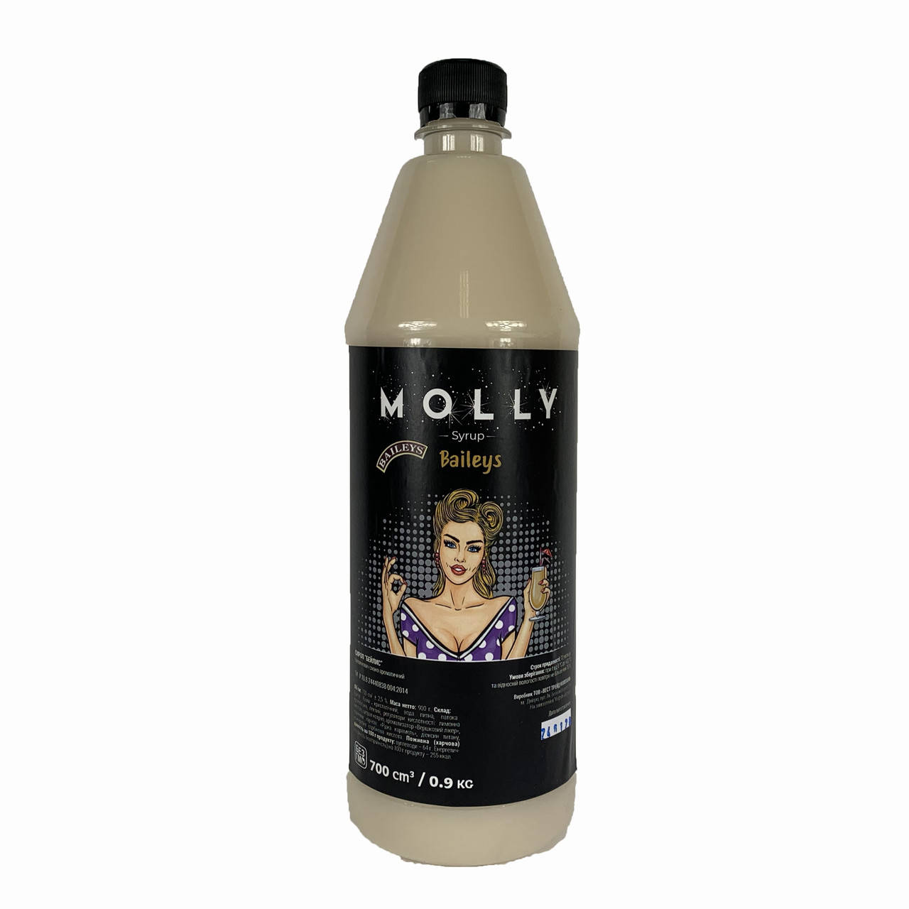 

Сироп MOLLY Бейлис 1л