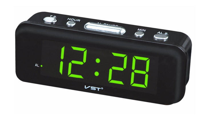 

Годинник від Розетки 220V Електронний LED Цифровий VST 738