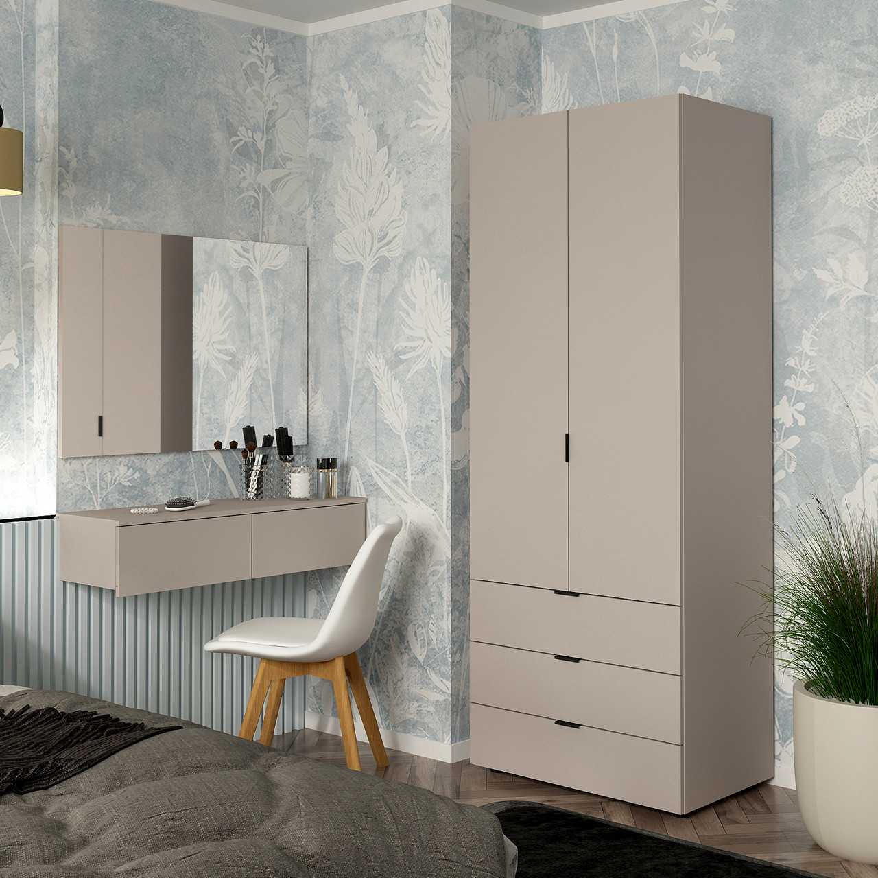 Комплект меблів Doros Левія + дзеркало Кашемір 100х32х100 (42005237) 3