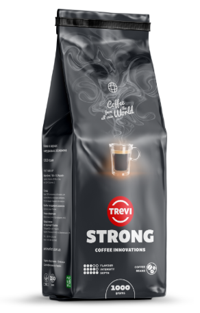 

Кофе в зёрнах Trevi Strong 1 кг классический купаж кофейных зерен