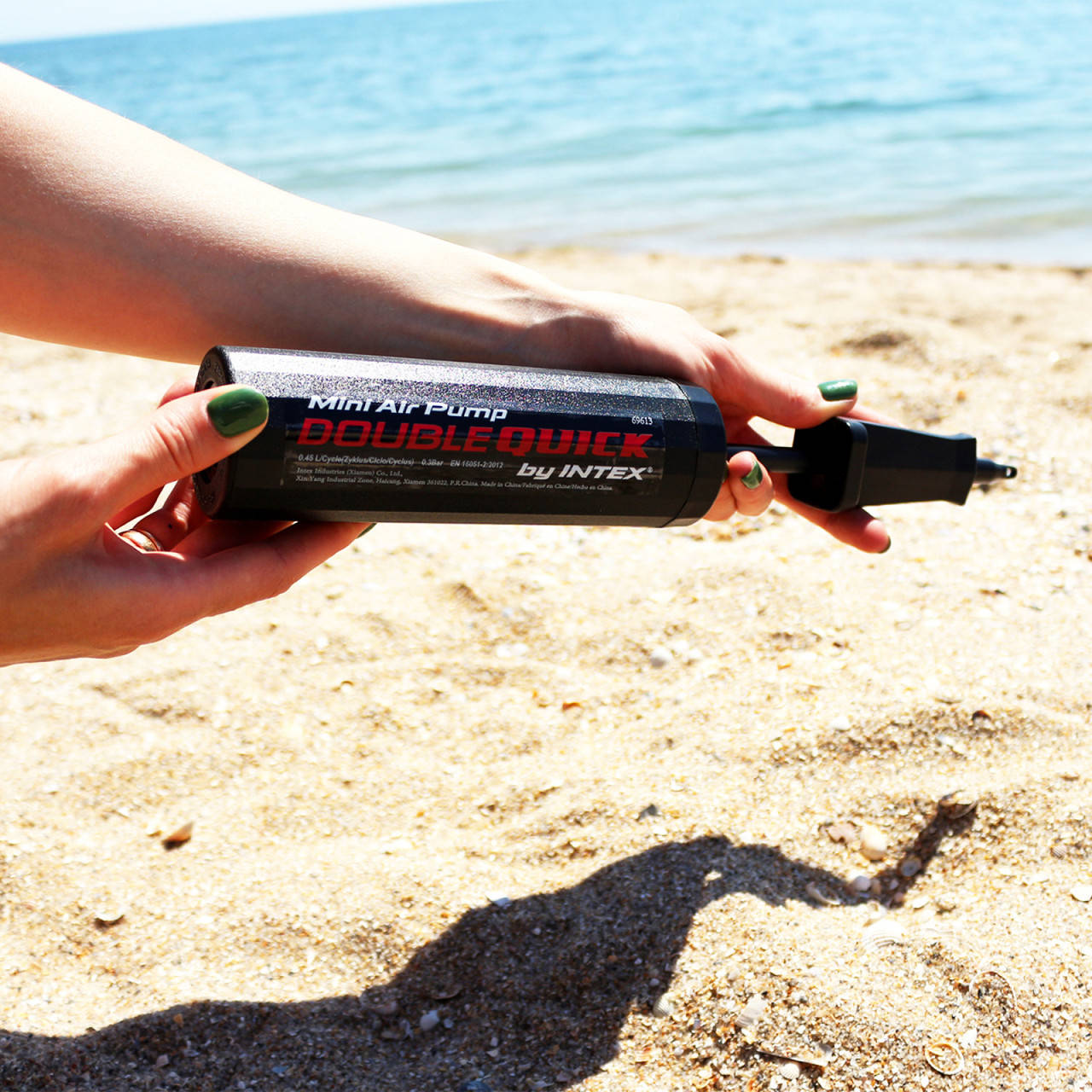 

Ручной насос для матрасов и кругов Intex 69613