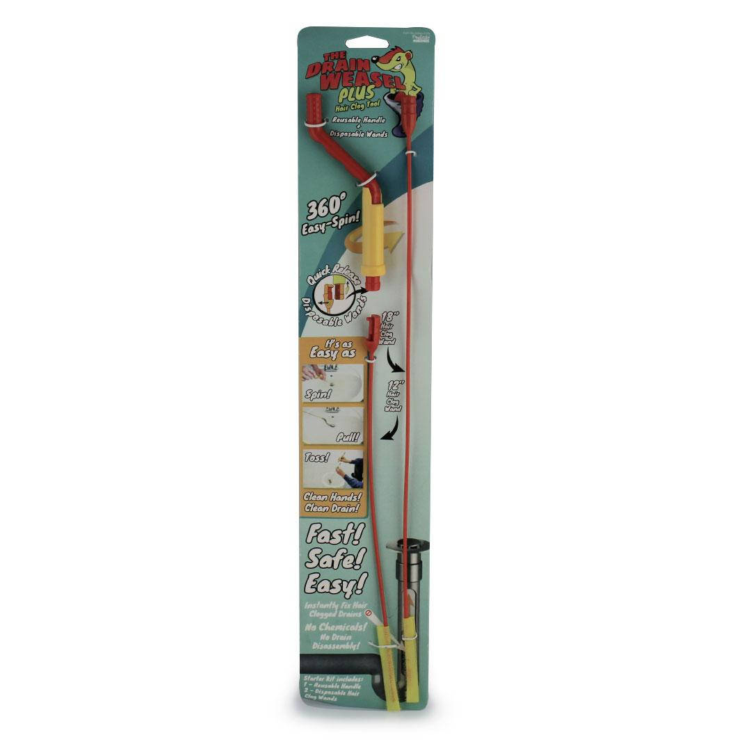 

Инструмент трос сантехнический для чистки канализации DRAIN WEASEL PLUS