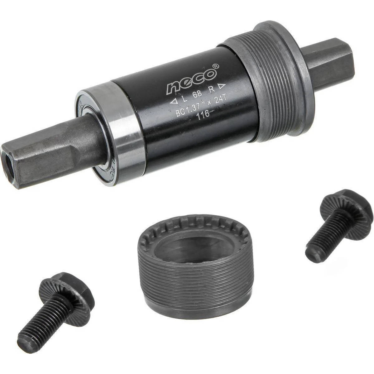 

Картридж NECO на промподшипниках, квадрат, длина - 122мм, кареточный узел 68мм