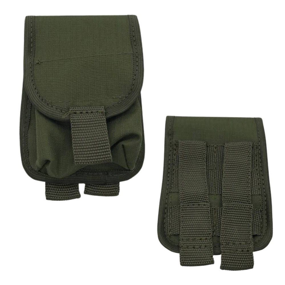 

Подсумок для гранат Ф1 и РГД с креплением Molle Олива / Сумка для гранаты / Подсумка под гранату