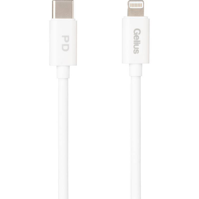 

Кабель USB Gelius Control GP-UC114 20W Lightning / Type-C White 2m, Белый