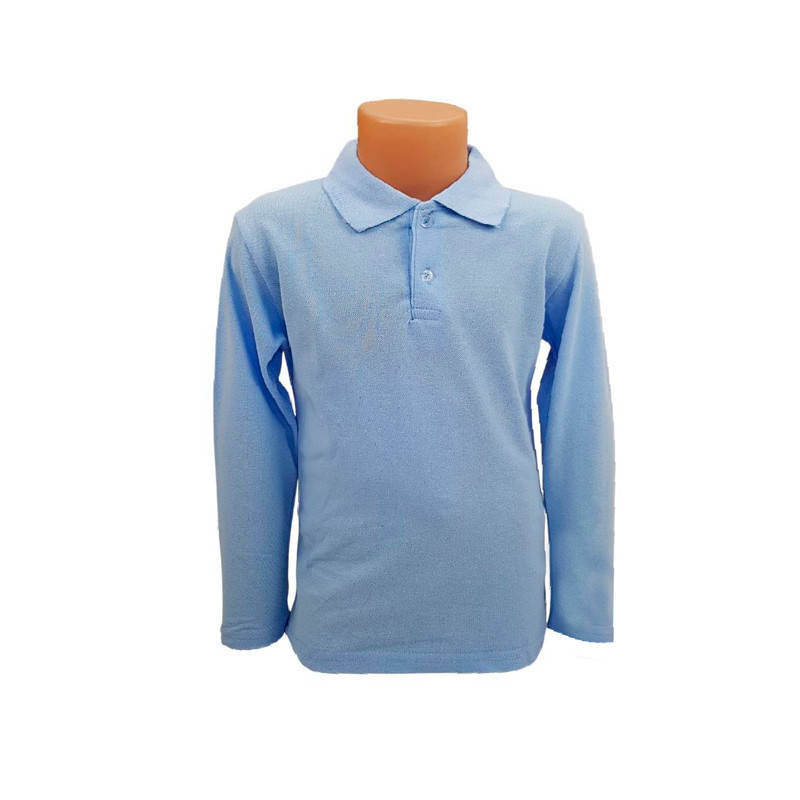 

Поло для мальчика, 116-134(6-9л.) арт.4050 голубое