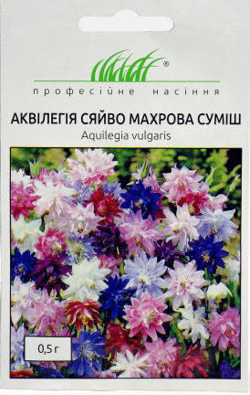 

Аквилегия Сияние смесь 0,5 г