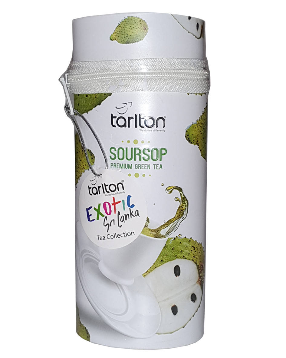 

Чай зелений листовий Tarlton з кусочками і ароматом саусепа 75г з/б з замком-блискавкою (54081)