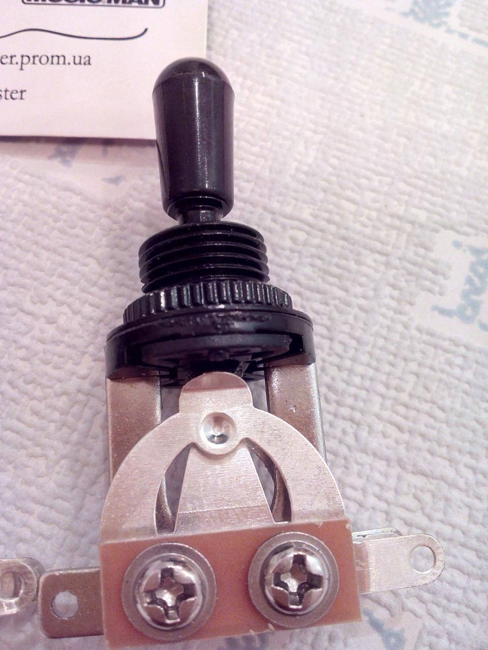 

Переключатель тумблер switch для гитары электрогитары Gibson LP Les Paul SG ES ЧЕРНЫЙ