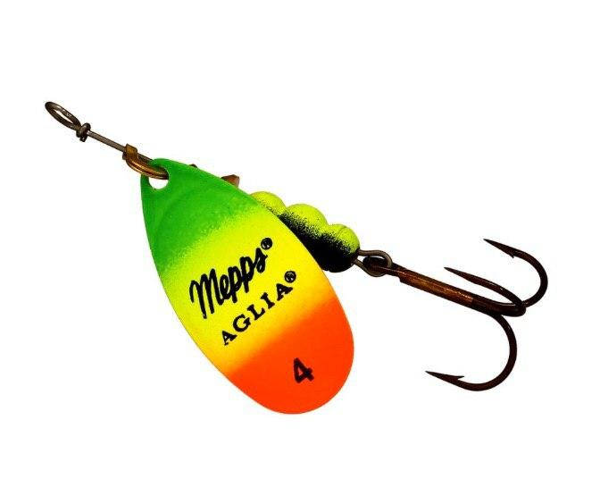 

Блешня обертова MEPPS AGLIA FLUO TIGER 4-bc, Разные цвета