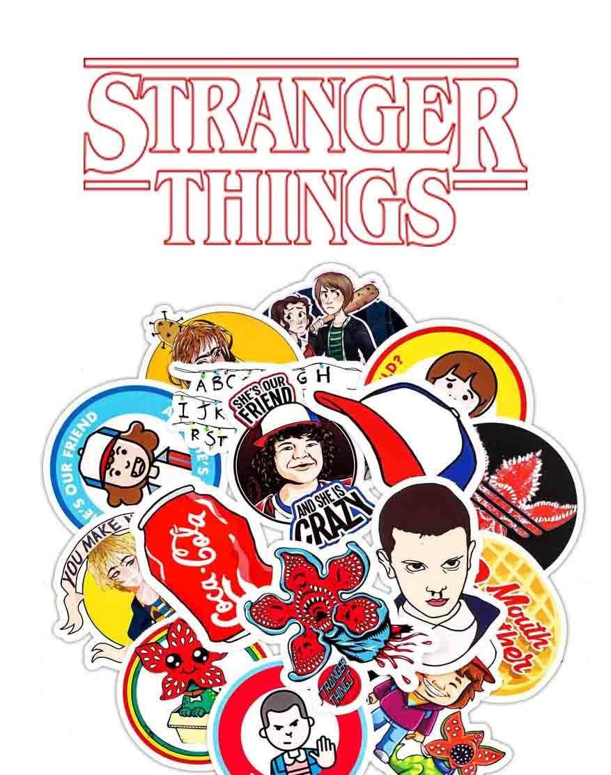 

Стикеры наклейки набор 25 штук Stranger Things Очень странные дела