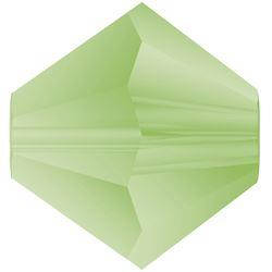

Хрустальные биконусы Preciosa (Чехия) 3 мм Peridot matt, Зелёный