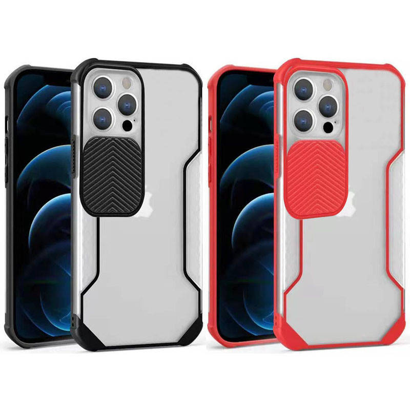 

Чехол ТПУ со шторкой для Apple iPhone 13 Pro Max (6.7"), Зелёный
